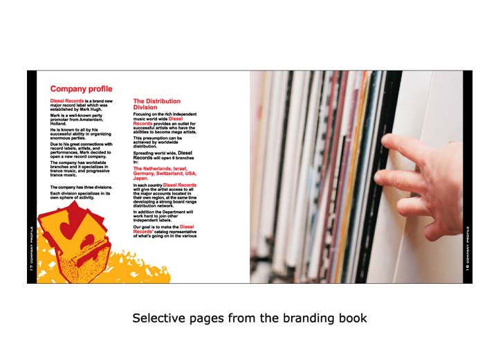 Selective pages from the branding book