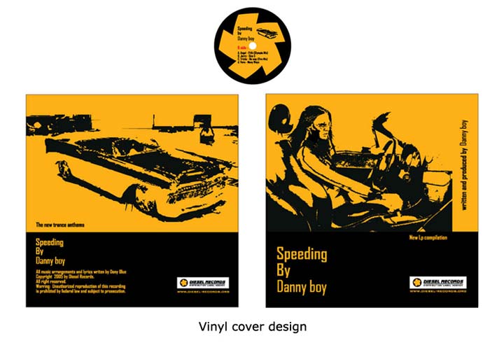 Vinyl cover design