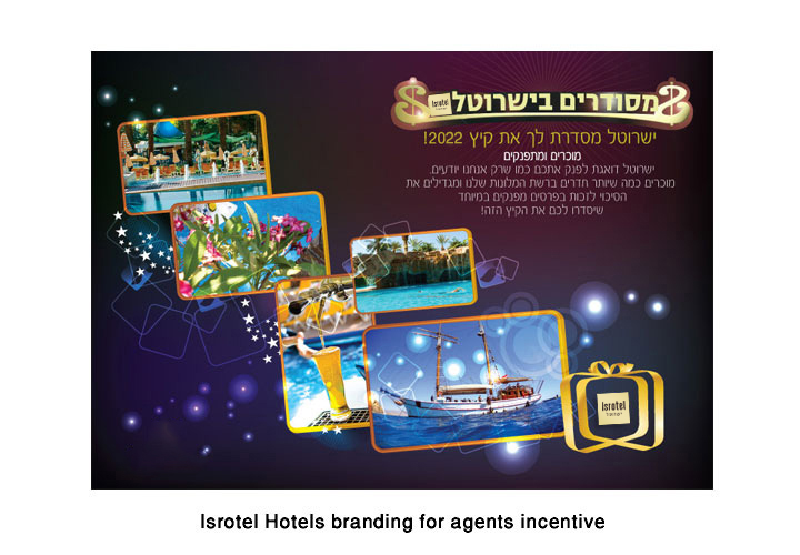 Isrotel Hotels branding for agents incentive